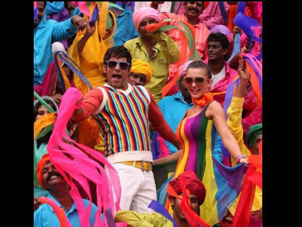 In Pics: Vikram and Amy Jackson