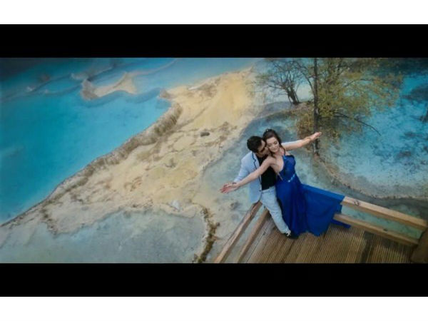 In Pics: Vikram and Amy Jackson 