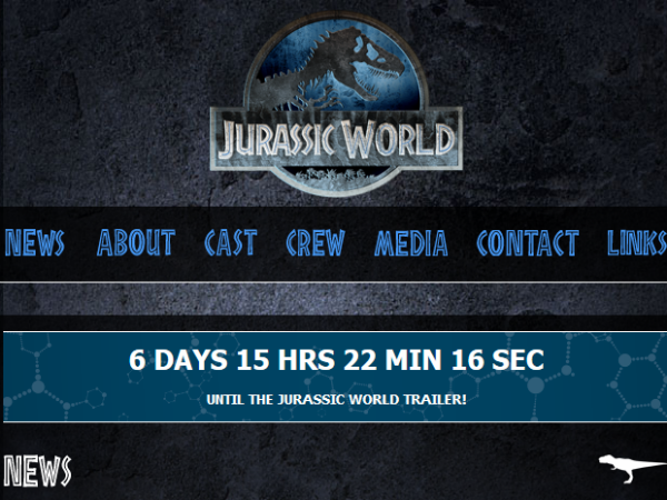 Jurassic World Trailer Time