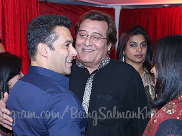 Salman With Vinod Khanna Salman With Vinod Khanna