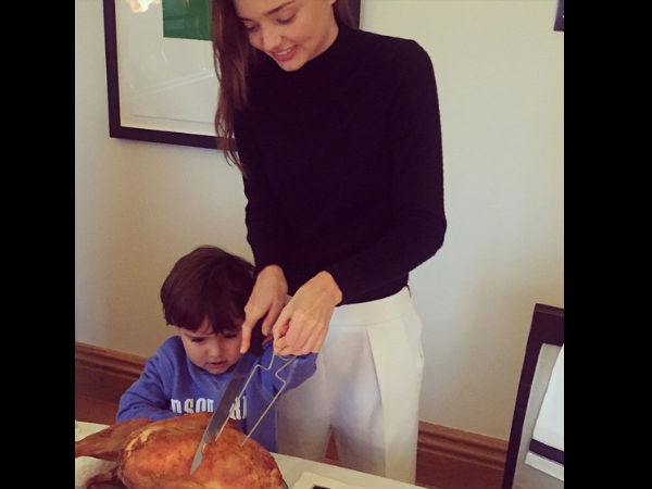 Miranda Kerr Thanksgiving