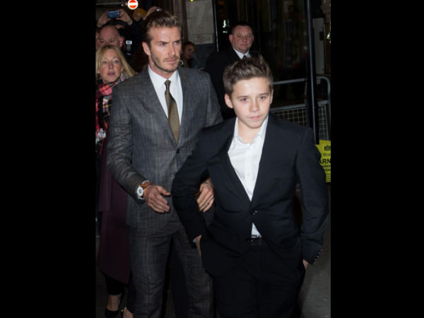 David Beckham Son Brooklyn