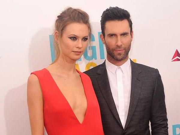 Adam Levine and Behati Prinsloo
