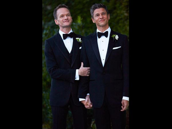 Neil Patrick Harris and David Burtka