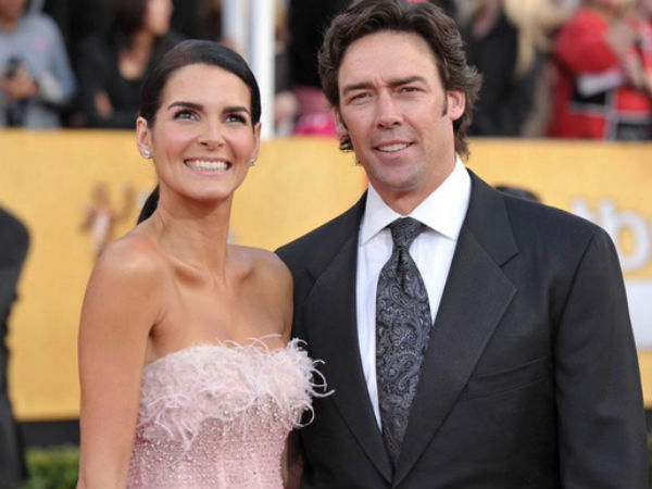 Angie Harmon and Jason Sehorn