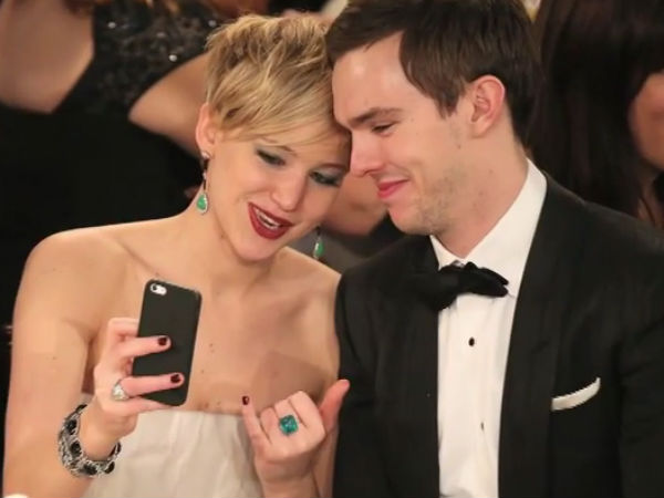 Jennifer Lawrence and Nicholas Hoult
