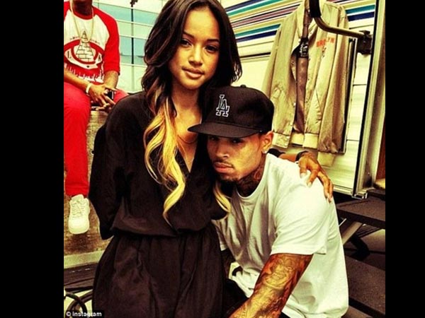 Chris Brown and Karrueche Tran