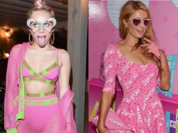 After Katy Perry, Miley Cyrus Now Kisses Paris Hilton In Miami! After Katy Perry, Miley Cyrus Now Kisses Paris Hilton In Miami!