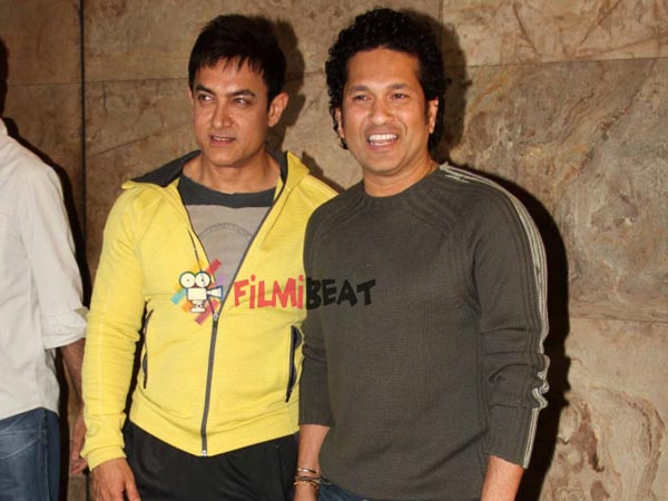 Aamir Khan And Sachin Tendulkar