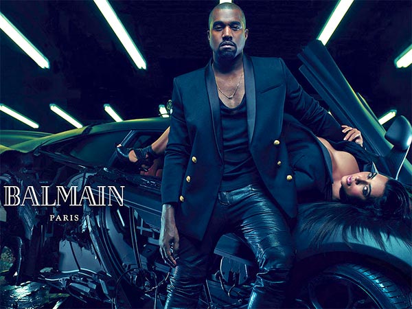 Kanye West Balmian Ad