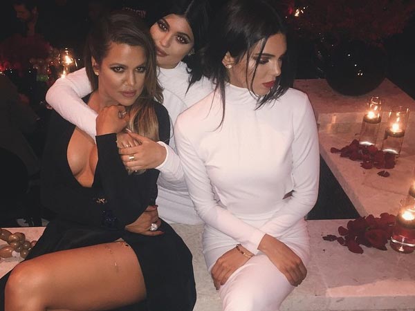 With Kendall and Kylie Jenner With Kendall and Kylie Jenner