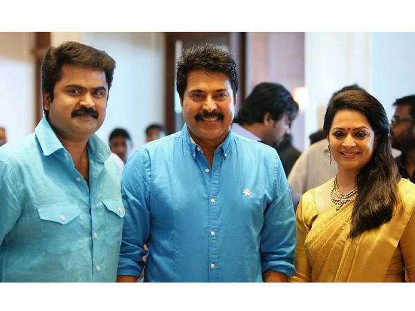 Mammootty With Anoop And Shema