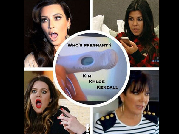 Khloe Kardashian Pregnancy Test KUWTK Season 10 Instagram Khloe Kardashian Pregnancy Test KUWTK Season 10 Instagram