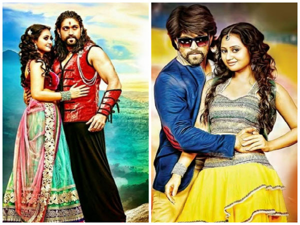 In Pics: Yash And Amulya In Gajakesari 