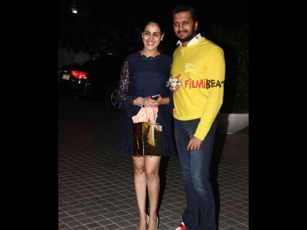Riteish Deshmukh-Genelia