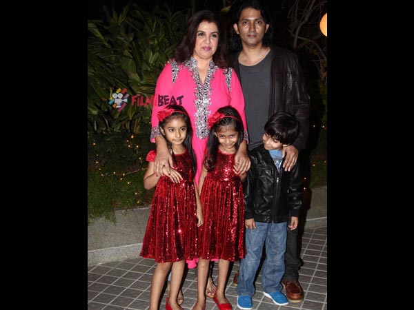 Farah Khan and Shirish Kunder