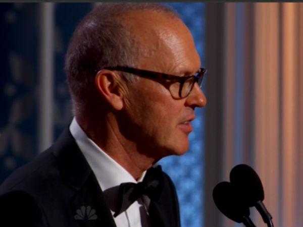 Michael Keaton Golden Globes