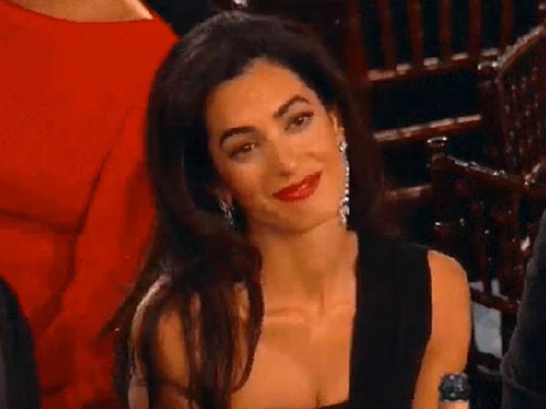Amal Alamuddin Golden Globes