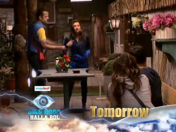 Dimpy Started The Fight