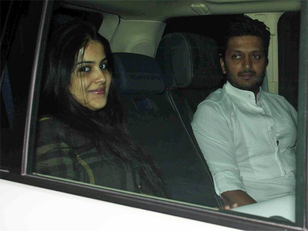 Riteish Deshmukh-Genelia