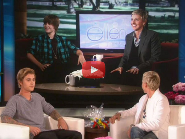 Justin Bieber On Ellen Show