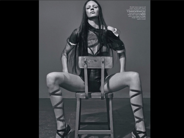 After Kim Kardashian, Kendall Jenner Bares Her Asset On LOVE