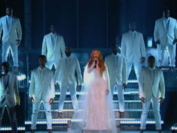 Beyonce Grammys 2015 Performance