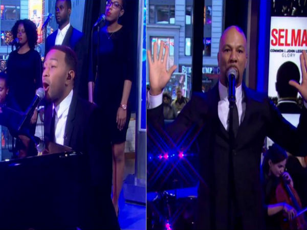 John Legend and Common Perform Glory Grammys