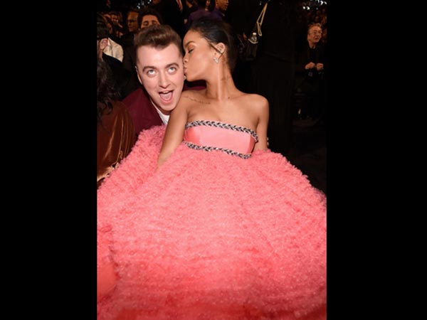 Rihanna's Fun Time With Sam Smith