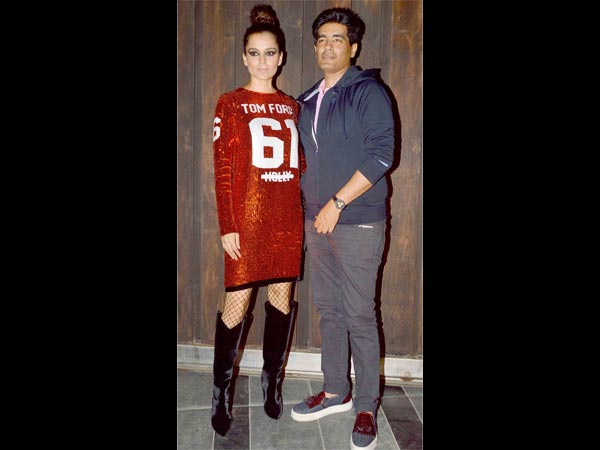 Kangana Ranaut And Manish Malhotra