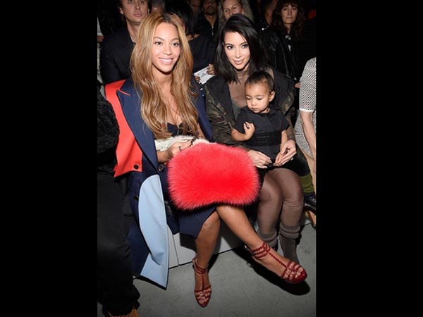 Kim Kardashian beyonce New York Fashion Week