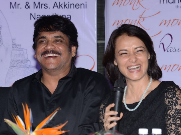 Nagarjuna and Amala Nagarjuna and Amala