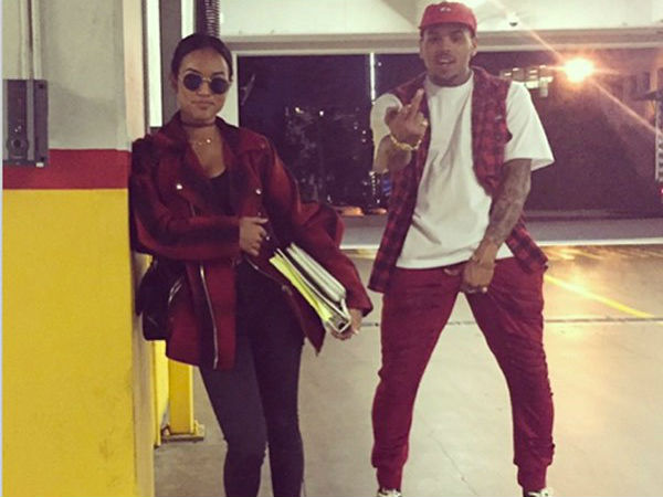 Chris Brown and Karrueche Tran