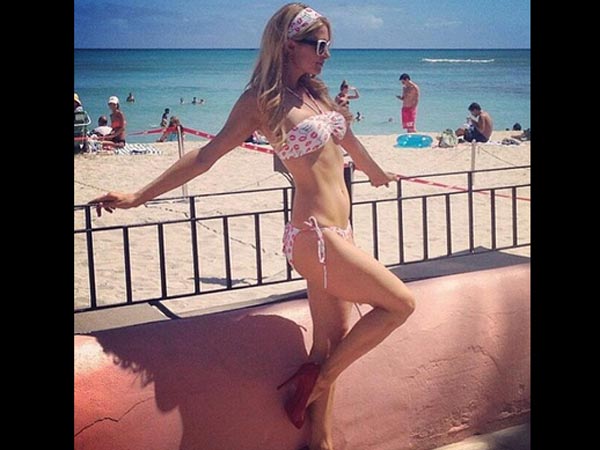 Playing 'Paris Hilton'