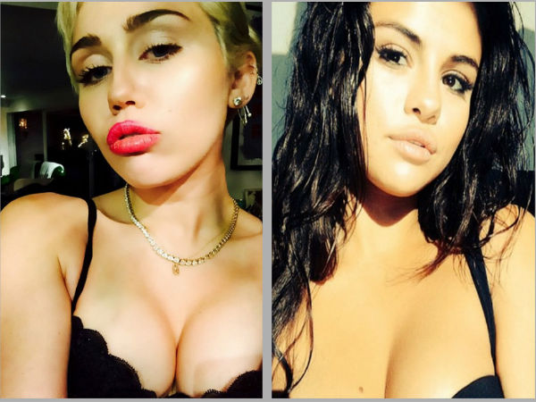 Miley Selena Selfie