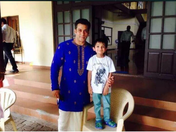 Salman Khan With Kid
