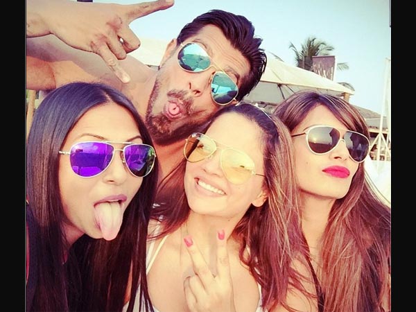 Karan Singh With Girls