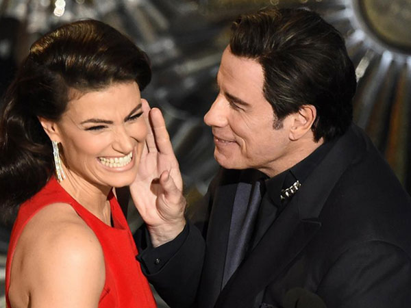 Then Got Touchy With Idina Menzel