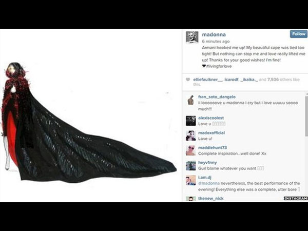 Madonna Falls Brit Awards Madonna Falls Brit Awards