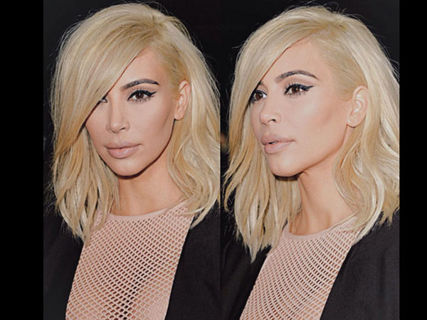 Kim Kardashian Blonde Hair Kim Kardashian Blonde Hair