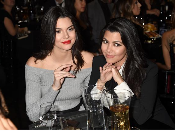 Kendall Jenner and Kourtney Kardashian