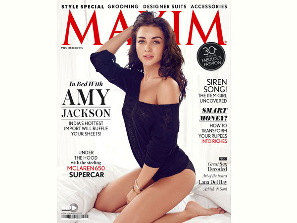 Amy On Maxim Cover