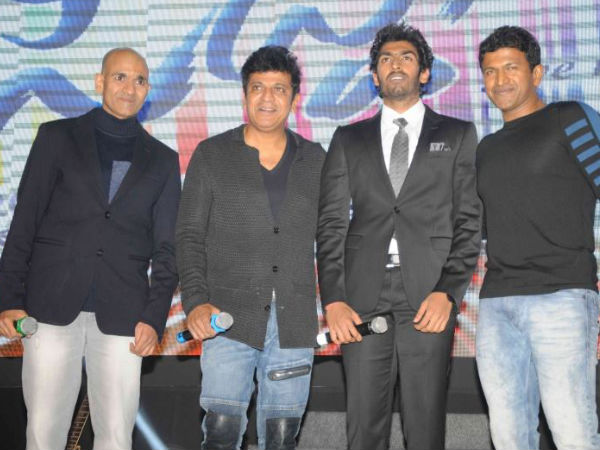 Rajkumar Brothers With Their Son Vinay Rajkumar 