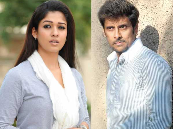It's Nayantara For Vikram