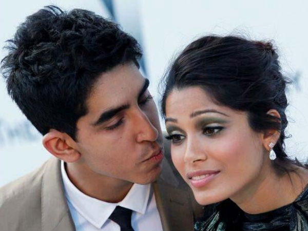 Freida Pinto and Dev Patel Freida Pinto and Dev Patel