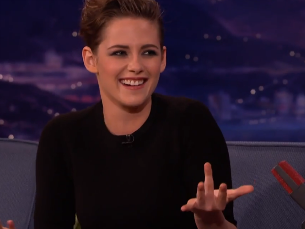 Watch: Kristen Stewart Mocks Justin Bieber At Conan Show Watch: Kristen Stewart Mocks Justin Bieber At Conan Show