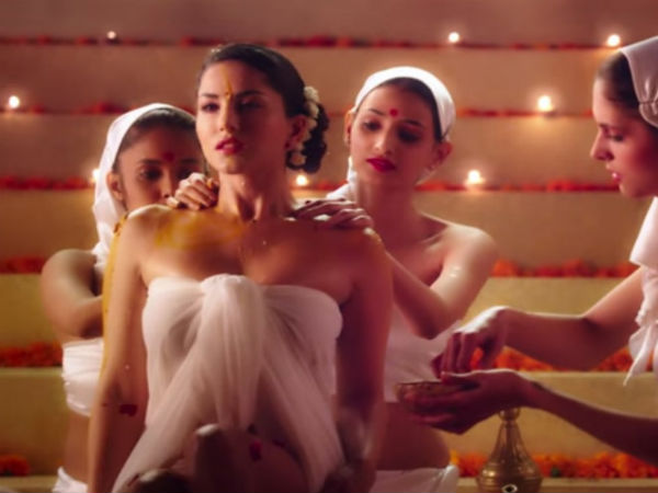 Sunny Leone's Milk Bath