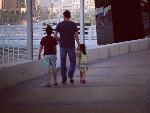 Mahesh Babu With Kids