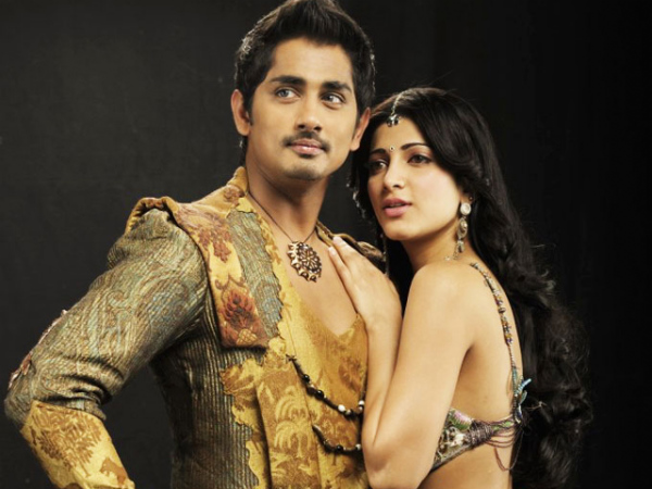Shruti Haasan And Siddharth