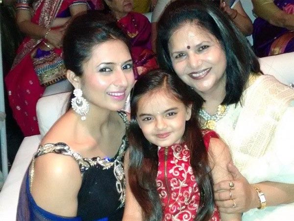 Divyanka's Mother And Daughter